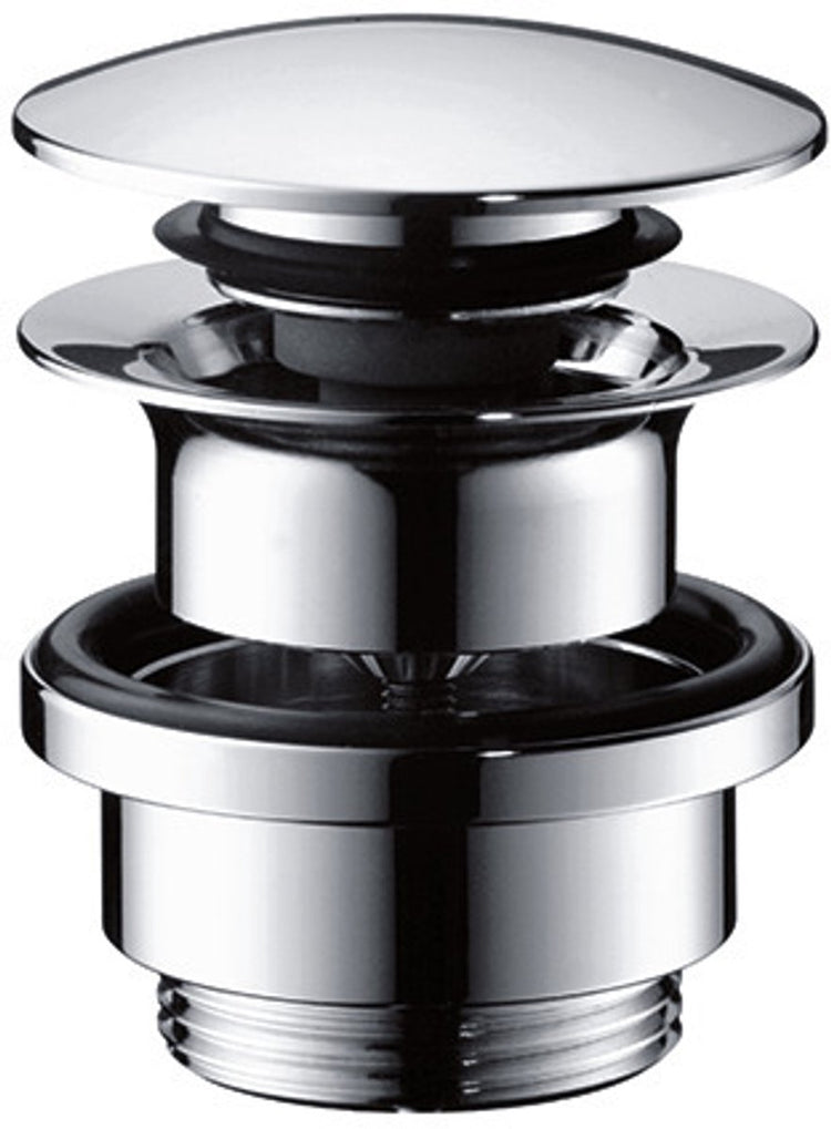 Bonde de vidage Hansgrohe à ouverture par pression pour mitigeurs de lavabo et de bidet - chrome