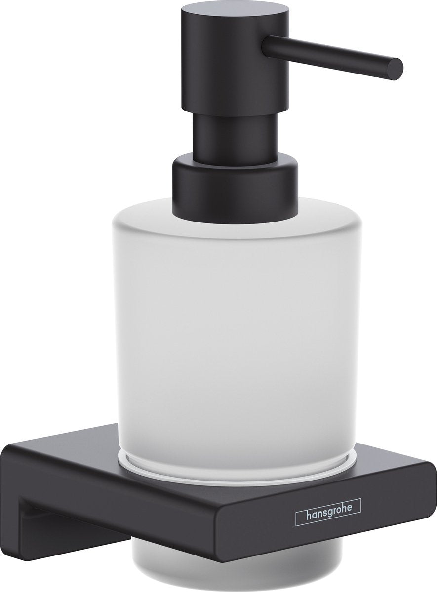Hansgrohe addtoris distributeur de savon noir mat