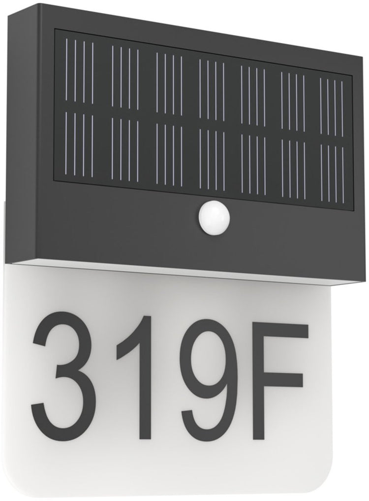 Applique d'extérieur solaire Eglo conettimara - capteur - rechargeable - LED - 23 cm - couleur lait noir