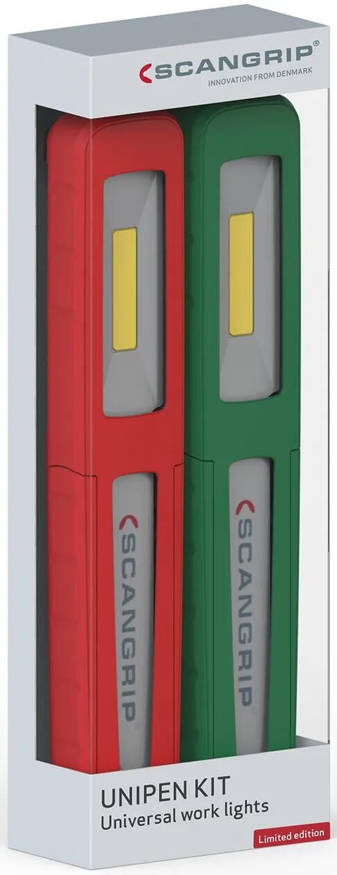 Scangrip jeu de lampes unipen jeu de lampes unipen