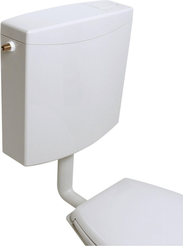 Plieger weser réservoir suspendu bas - dualflush - blanc - réservoir