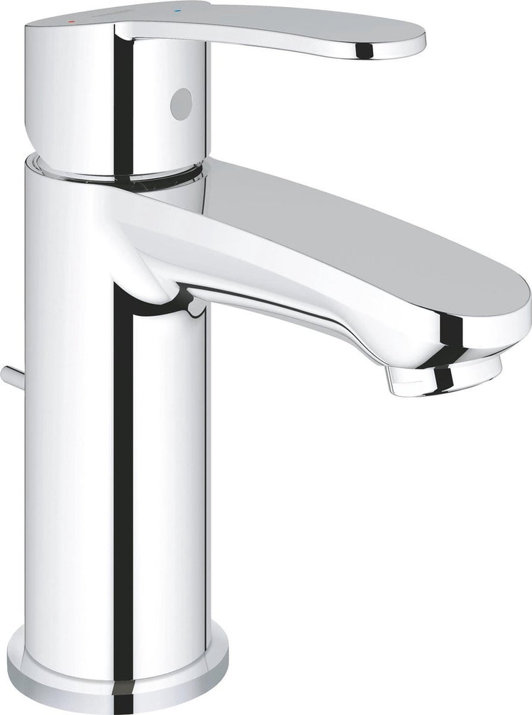 Robinet pour lavabo Grohe eurostyle cosmopolitan - bec bas - avec vidage extractible - chrome