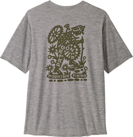 Patagonia capilene cool t-shirt graphique quotidien terres