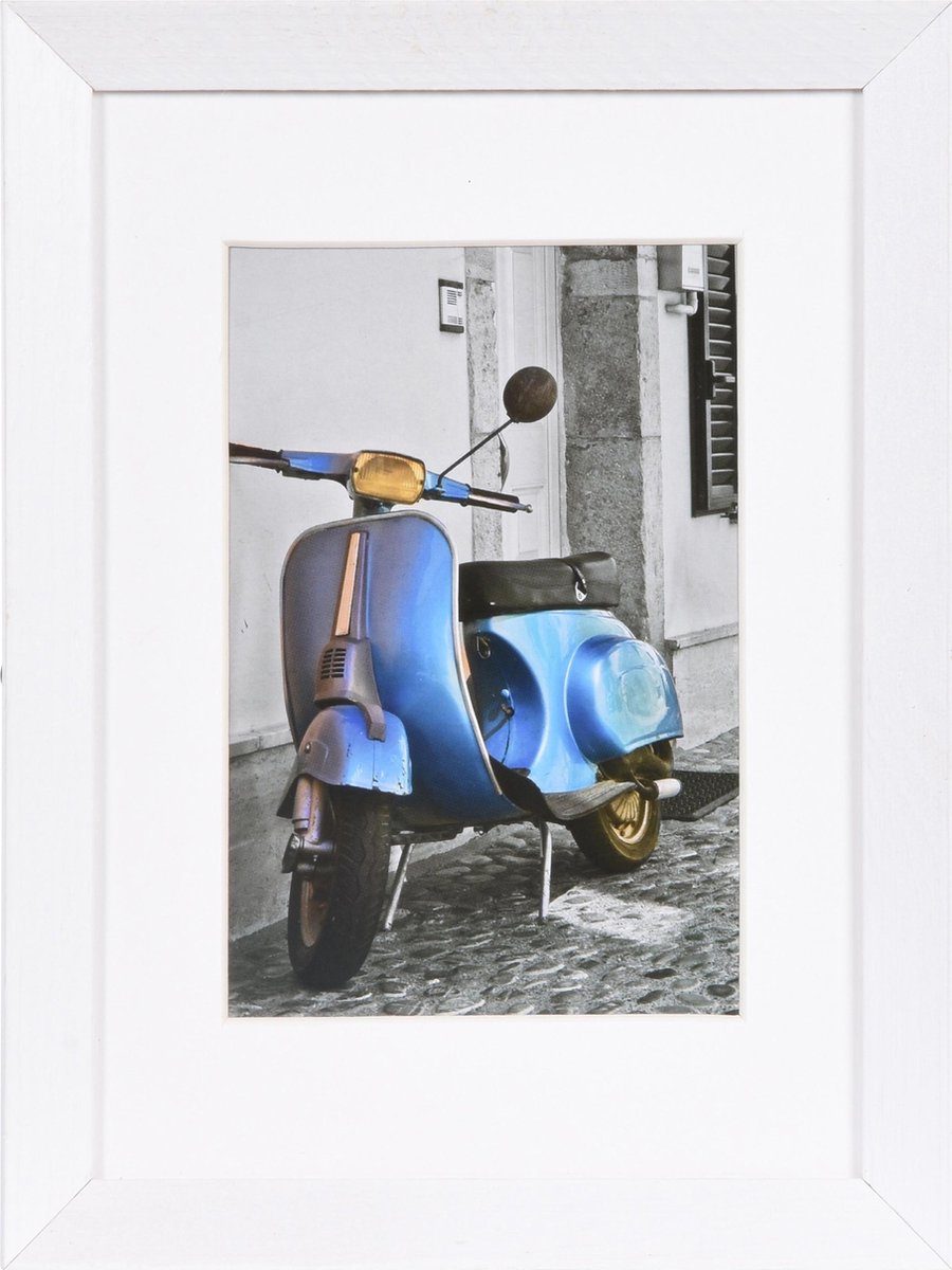 Henzo cadre photo ombrie 13x18cm blanc