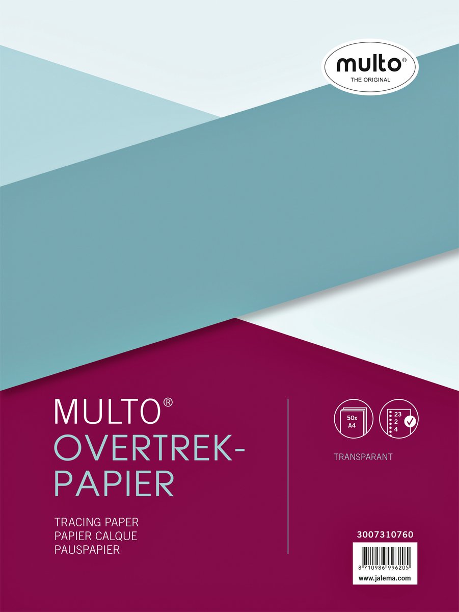 Classeur à anneaux Multo intérieur - format a4 - 23 anneaux - mu-3007310760