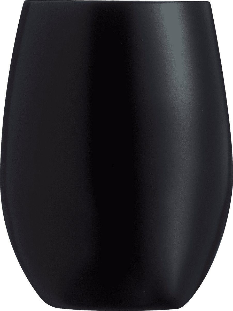 Verres à eau primaires Chef sommelier - noir - 360ml - 6 pièces