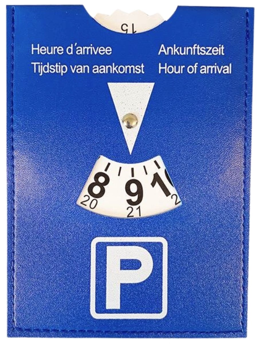 Disque de stationnement No Brand bleu 15 cm | 24 pièces