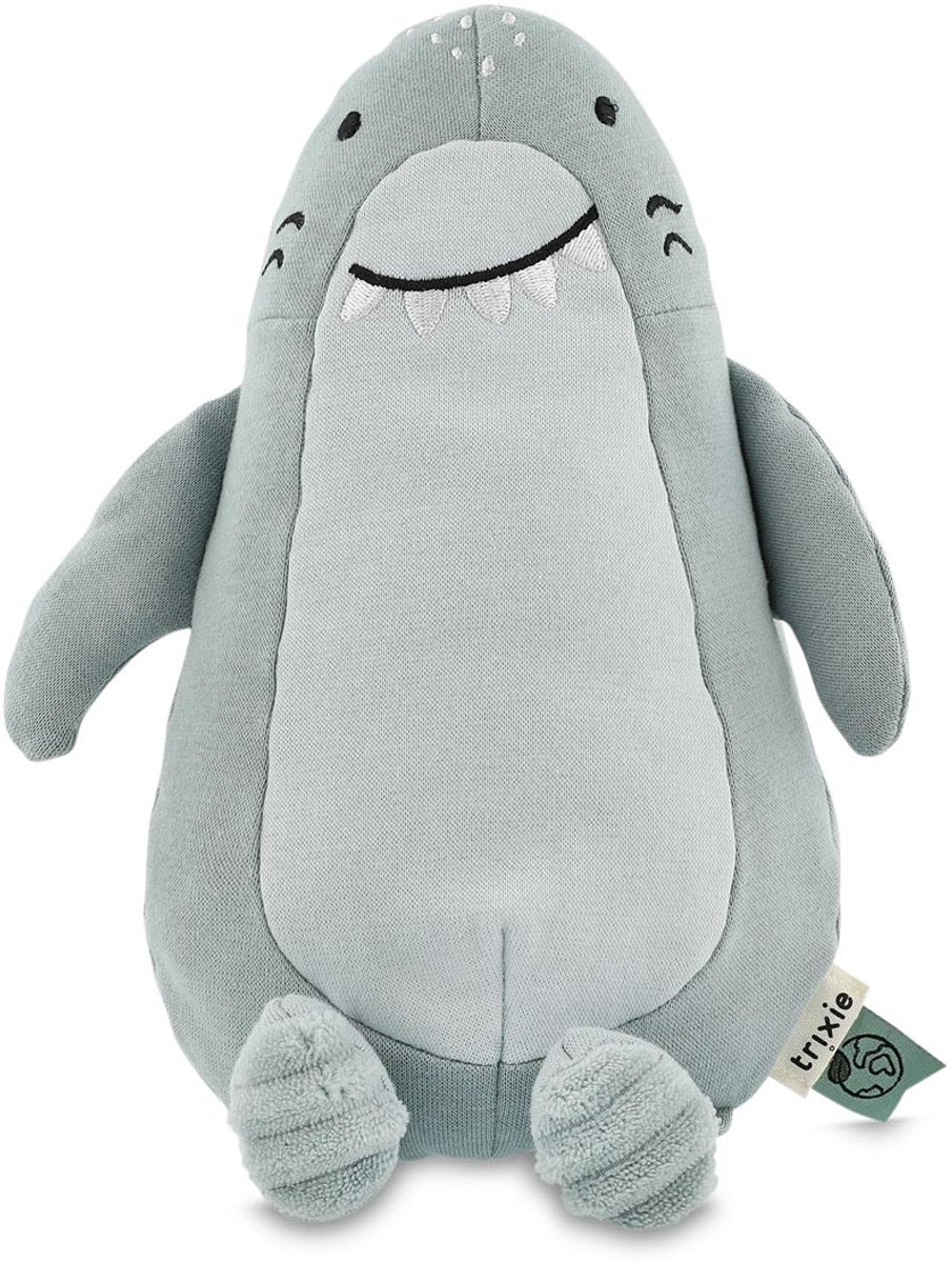 Trixie peluche Mr. Shark – 0m+ – joli comme cadeau de naissance – tissu recyclé