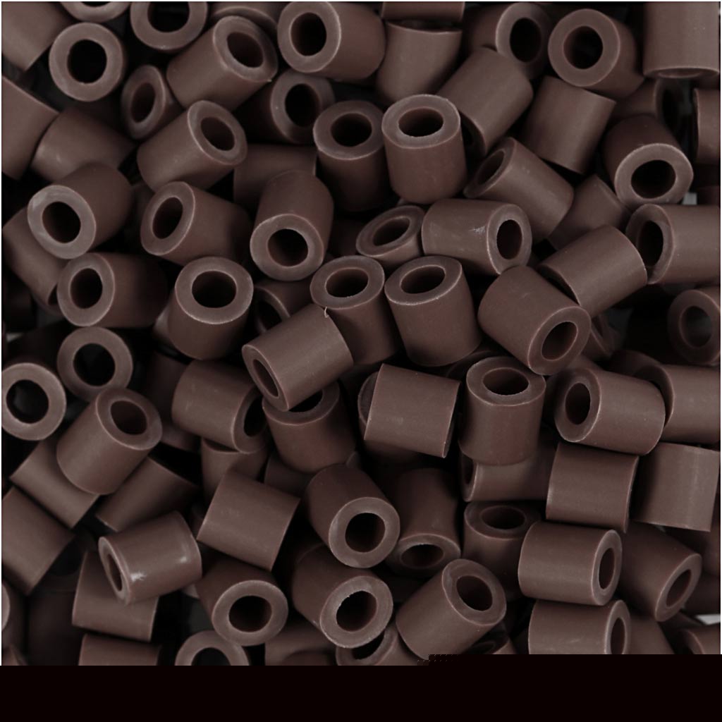 Creativ company nabbi bioperles 5x5mm marron - 1000 pcs.