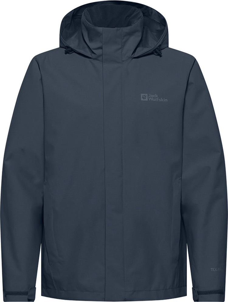 Veste outdoor homme Jack wolfskin trailtime 2l jkt m - ciel de minuit