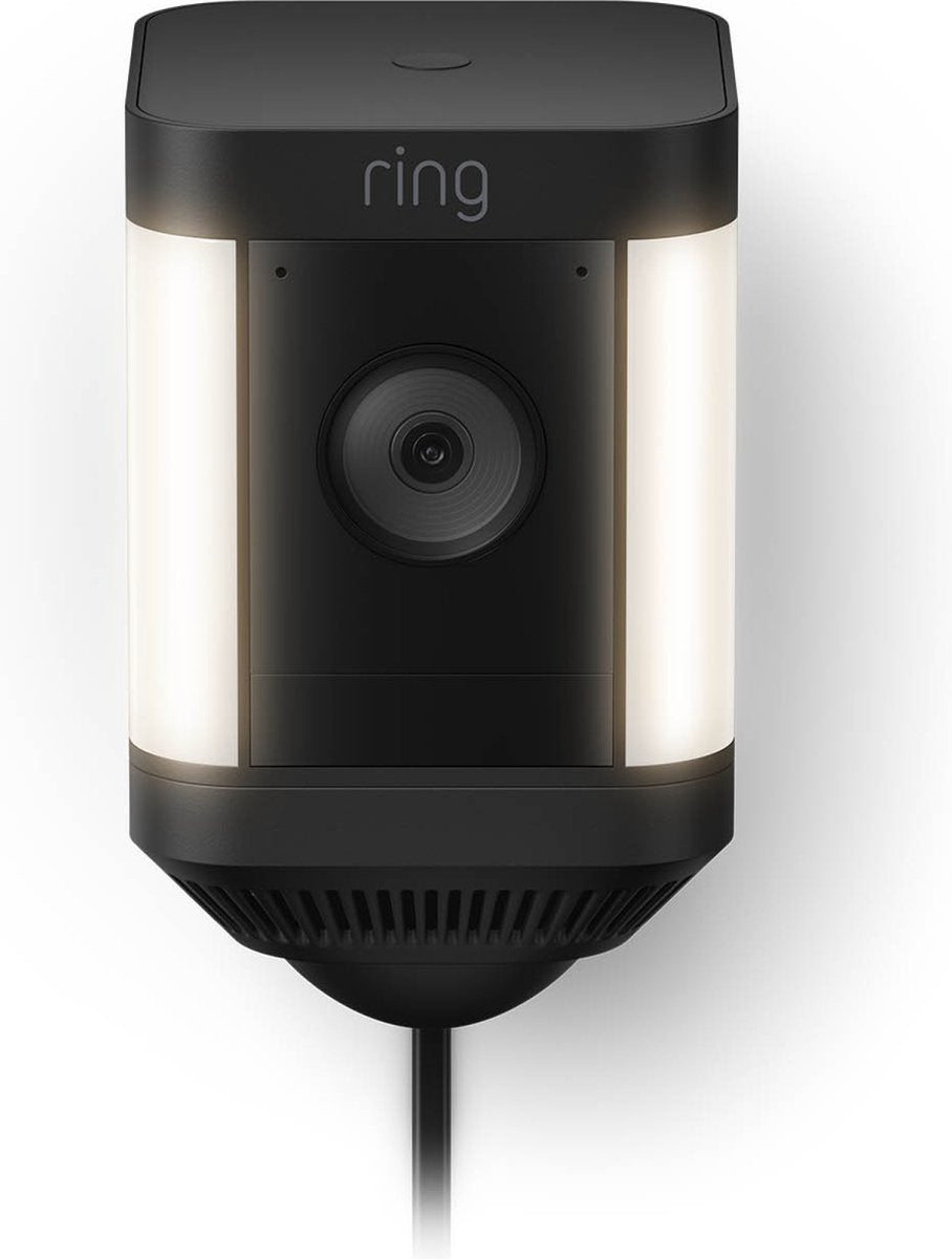 Ring Spotlight Cam Plus - Plug-in - Caméra de sécurité - Noir