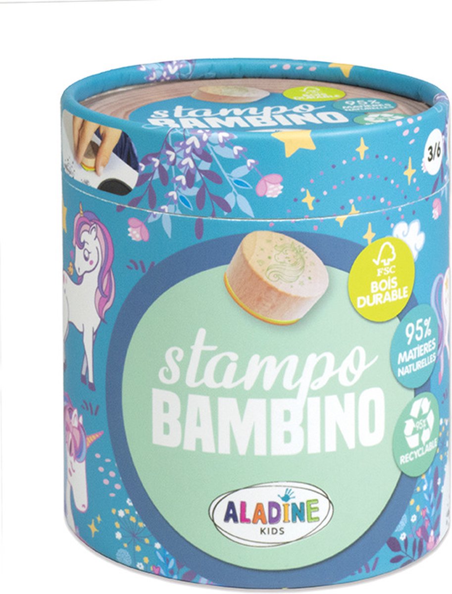 Aladine - stampo bambino licorne