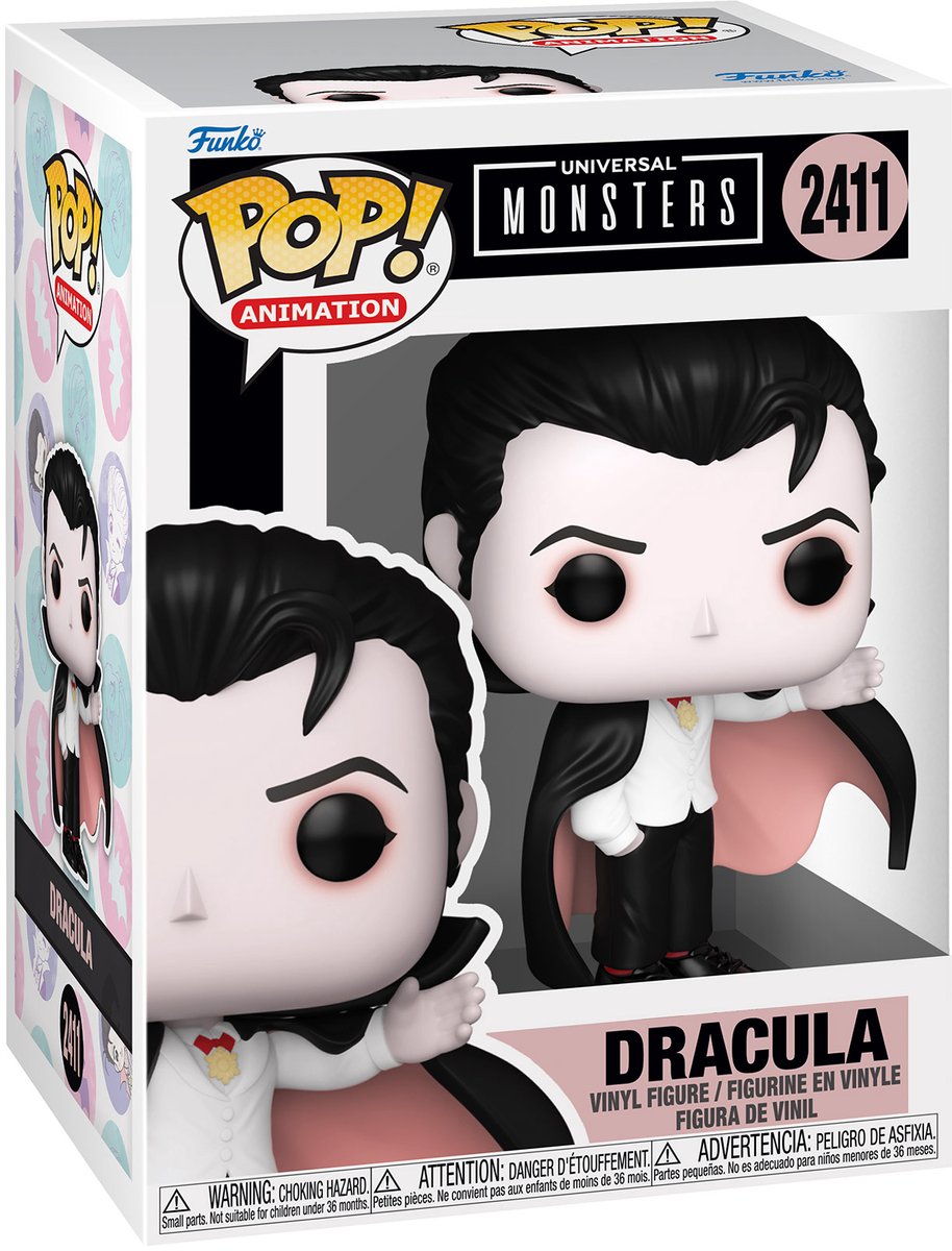 Funko-pop ! animation : monstres universels - dracula #2411