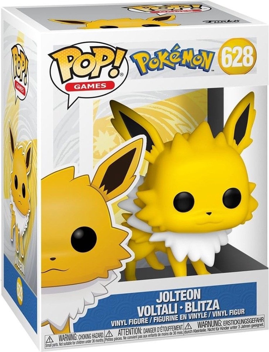 Jeux Funko pop : pokémon - jolteon - pop #628