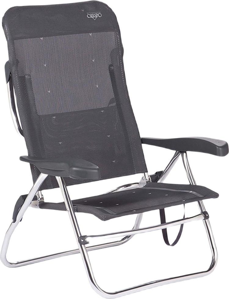 Crespo - chaise de plage - al 223 - gris foncé