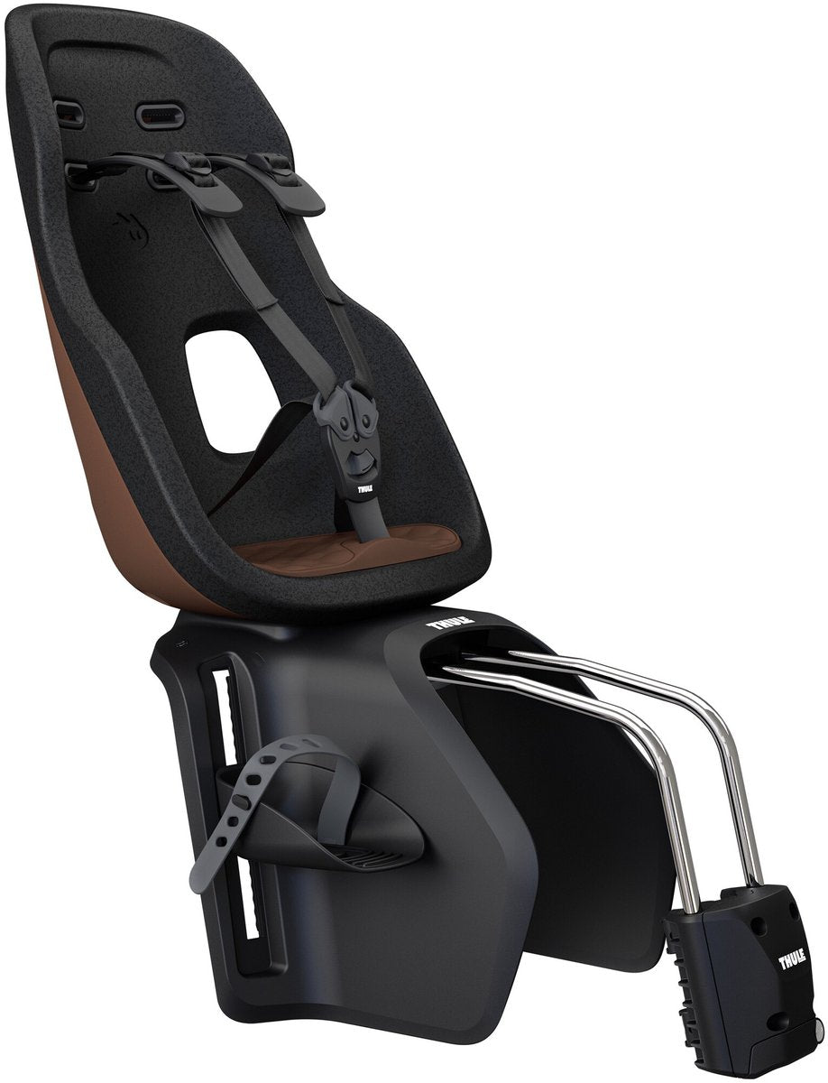 Siège enfant arrière Thule Yepp Nexxt 2 Maxi pour montage sur châssis brun chocolat