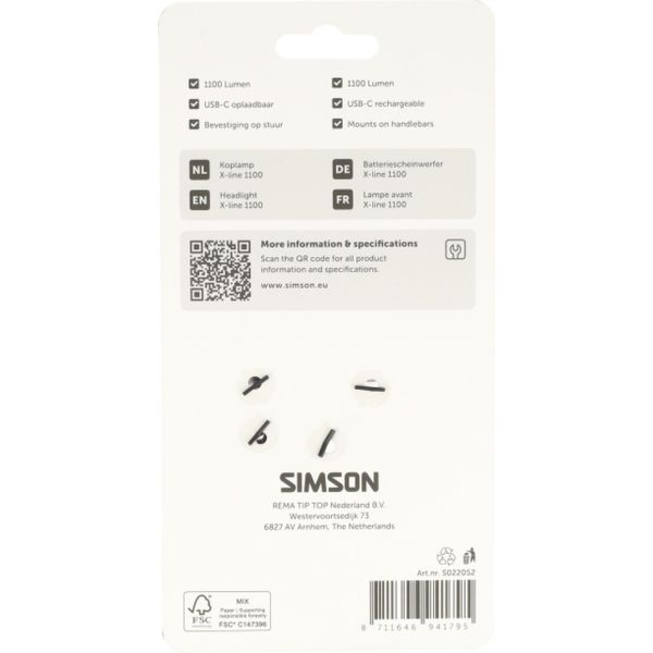 Phare Simson Aurora X-Line 1100