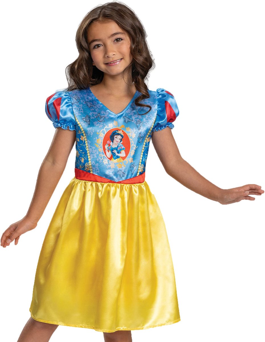 Déguisement princesse disney - Blanche Neige, Blanche Neige Basic Plus, taille s (5 - 6 ans), fille