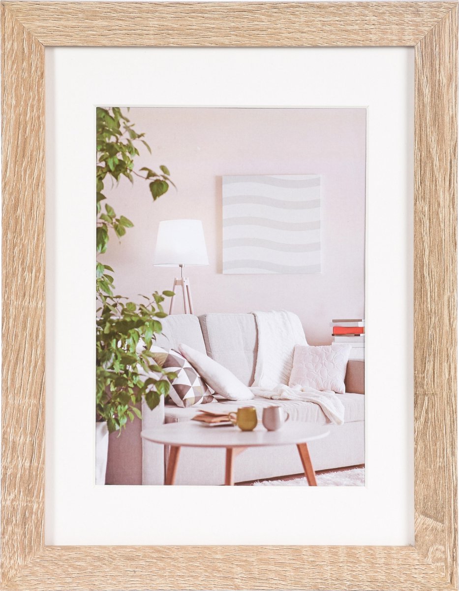 Henzo cadre photo moderne 18x24cm chêne