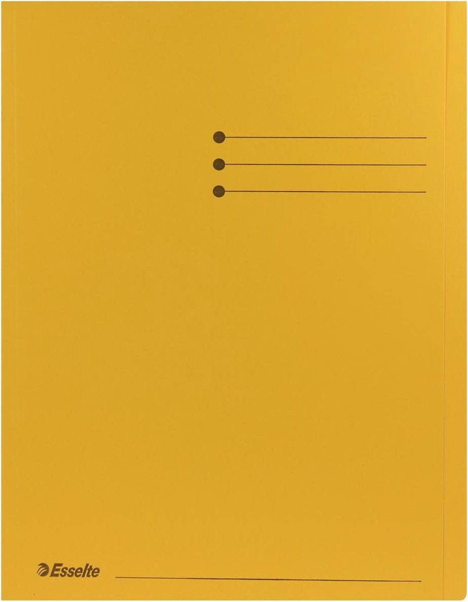 Dossier Esselte jaune