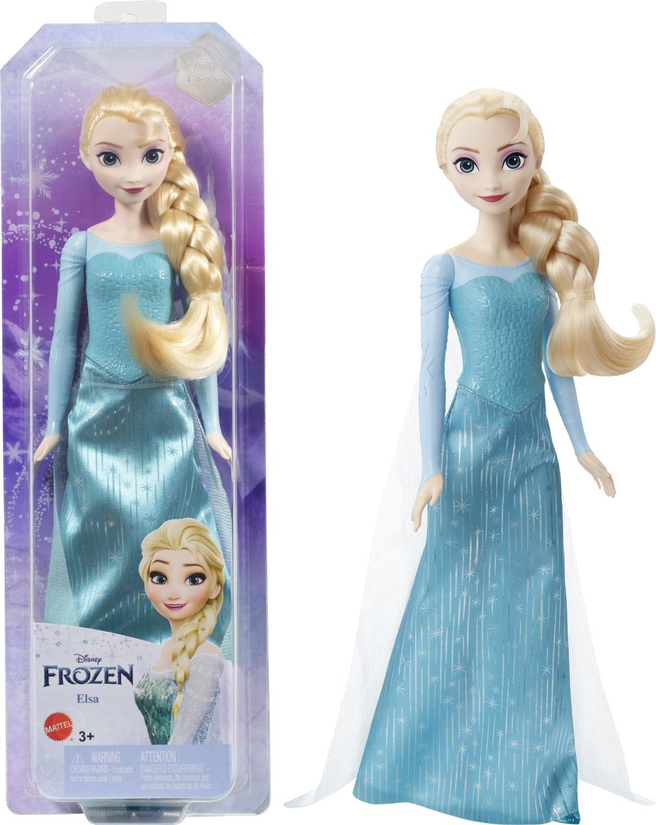 Mattel Disney poupée mannequin la Reine des Neiges - 29 cm - article surprise