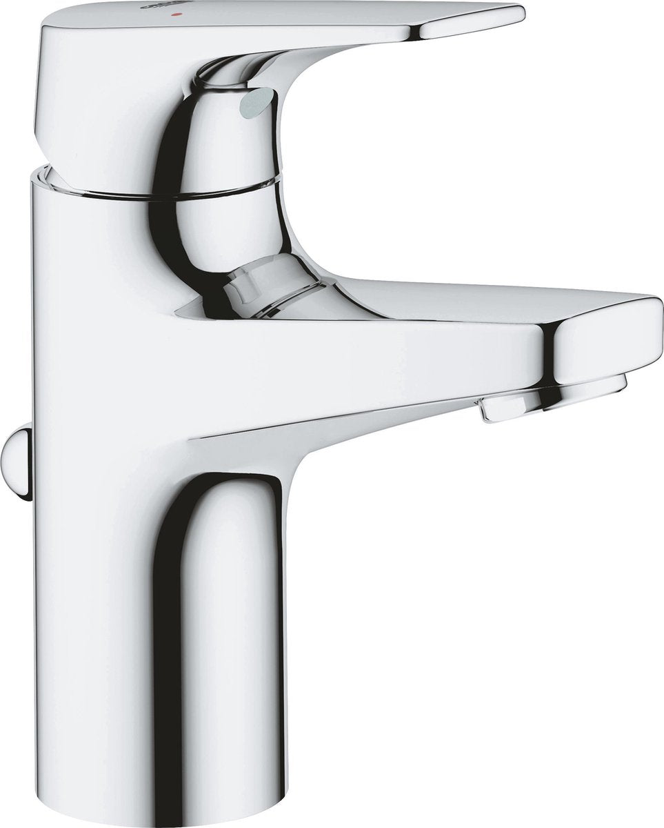 Robinet de lavabo Grohe bauflow s - mitigeur bas avec vidage - eco - chrome