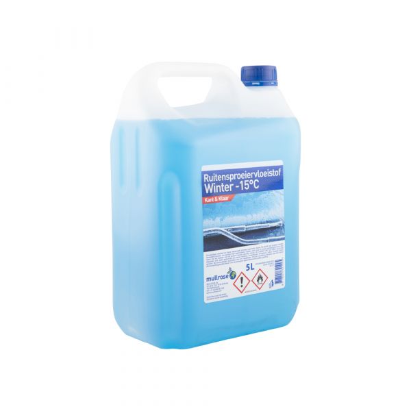 Lave-glace 5 litres. hiver bleu