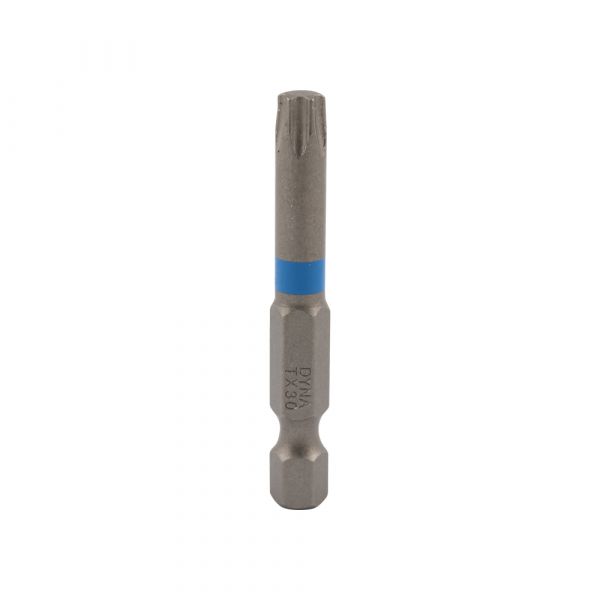 Embout de tournevis 50 mm TX-30 bleu 5x