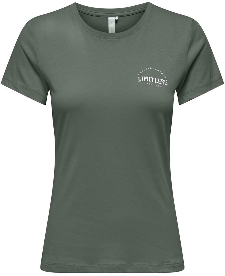 Only play cava life t-shirt de fitness pour femme 15370927-laurel - couleur vert - taille xs
