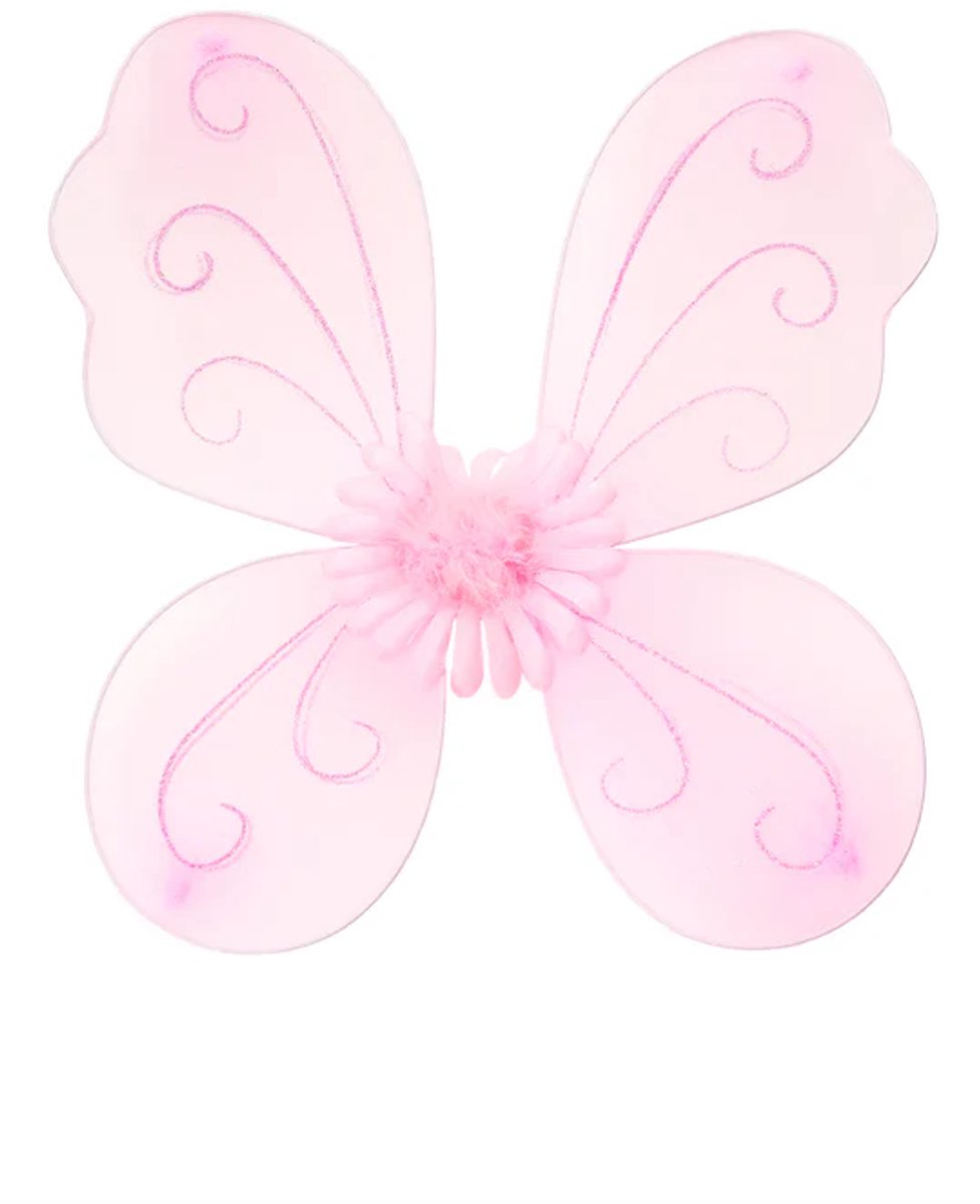 Petites aventures - ailes de fée roses