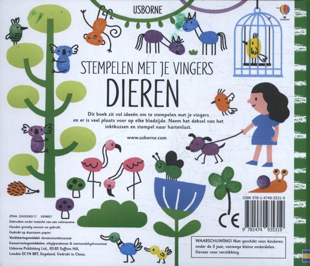 Tamponner avec vos doigts - animaux