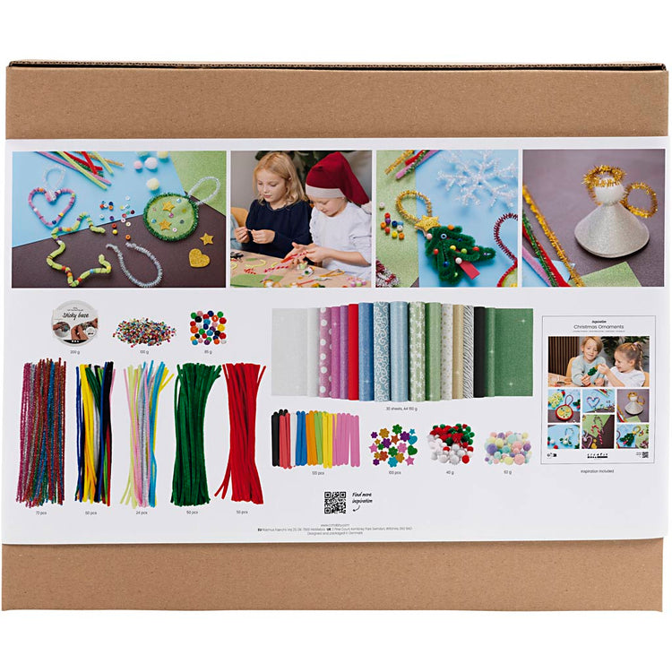 Groupe d'entreprises Creativ set Noël coloré, figurines de Noël, différentes couleurs, 1 boîte