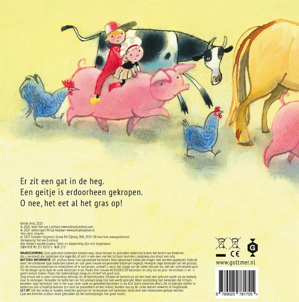 Livre sonore : Le fermier Boris et la chèvre 2+