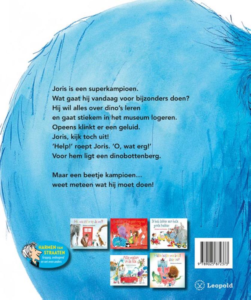 Joris intrigue un dinosaure