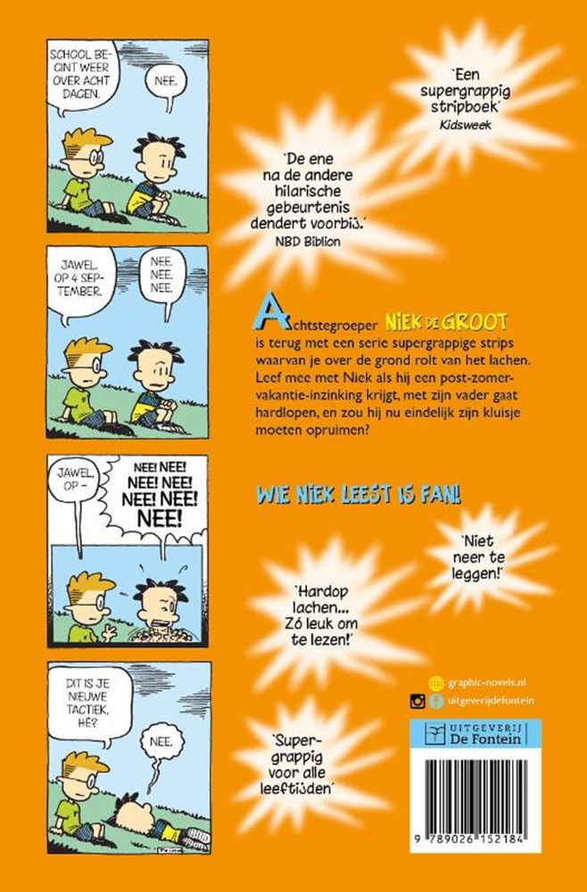 Niek de Groot ne peut plus faire 8+