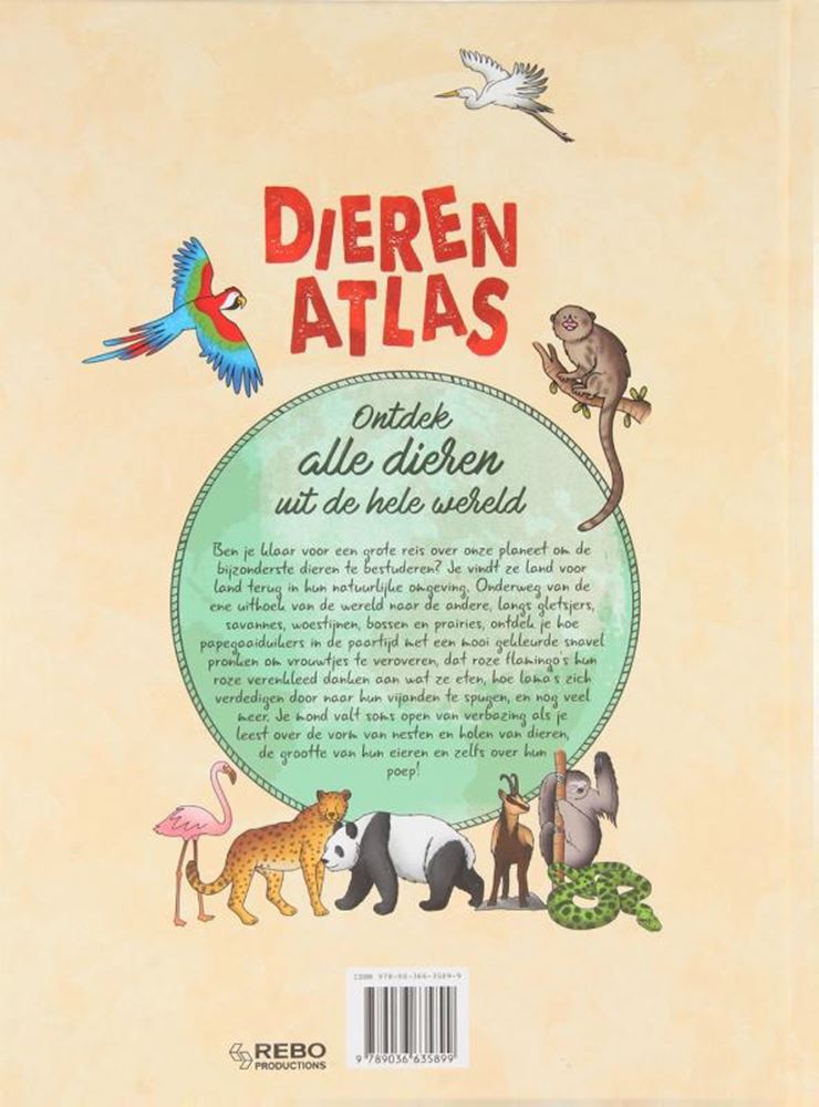 Rebo Publishers Dieren Atlas