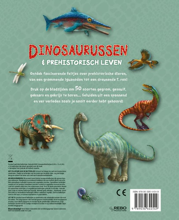 Rebo Publishers Sound Book Dinosaurus Prehistorie