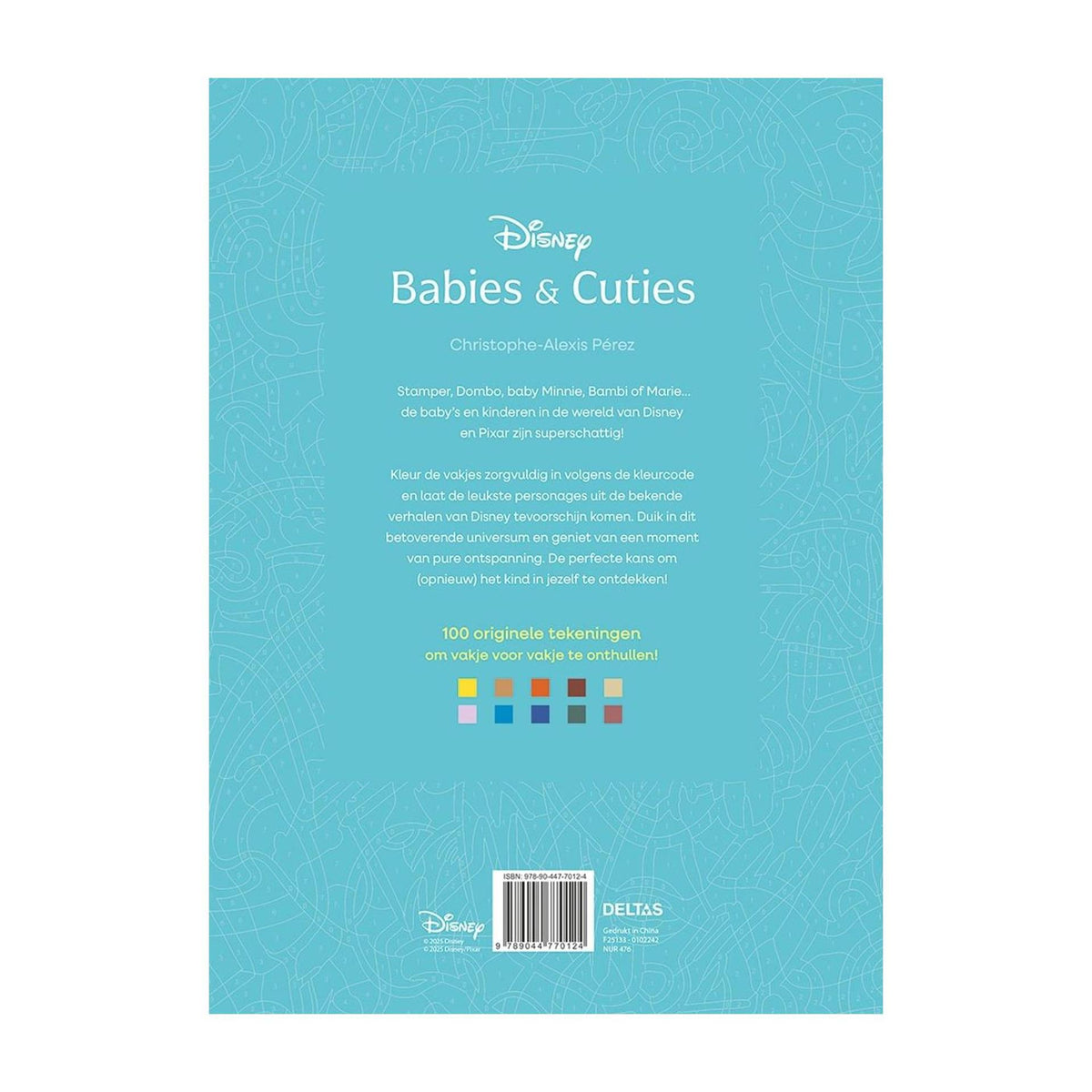 Mignons bébés Deltas - couleur par numéro