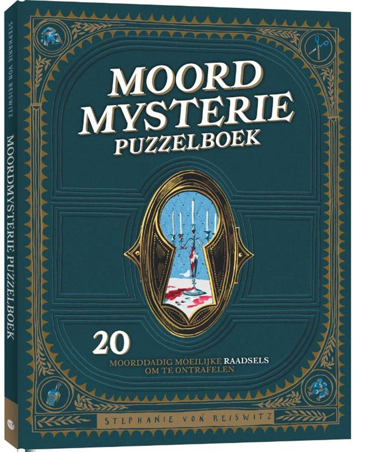 Livre de puzzles Brandless sans marque - meurtre mystère - 20 énigmes - élégance humour aventure