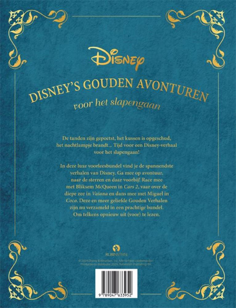 Adventures en or de Disney Book avant le coucher