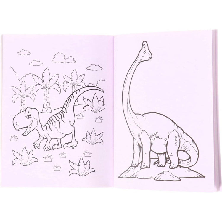 Mon plus beau livre de coloriage dino, 48pag.