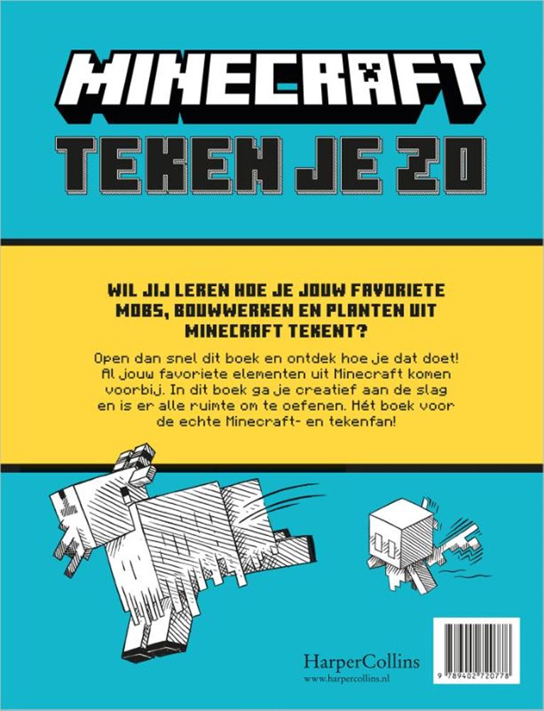 Comment dessiner Minecraft 7+