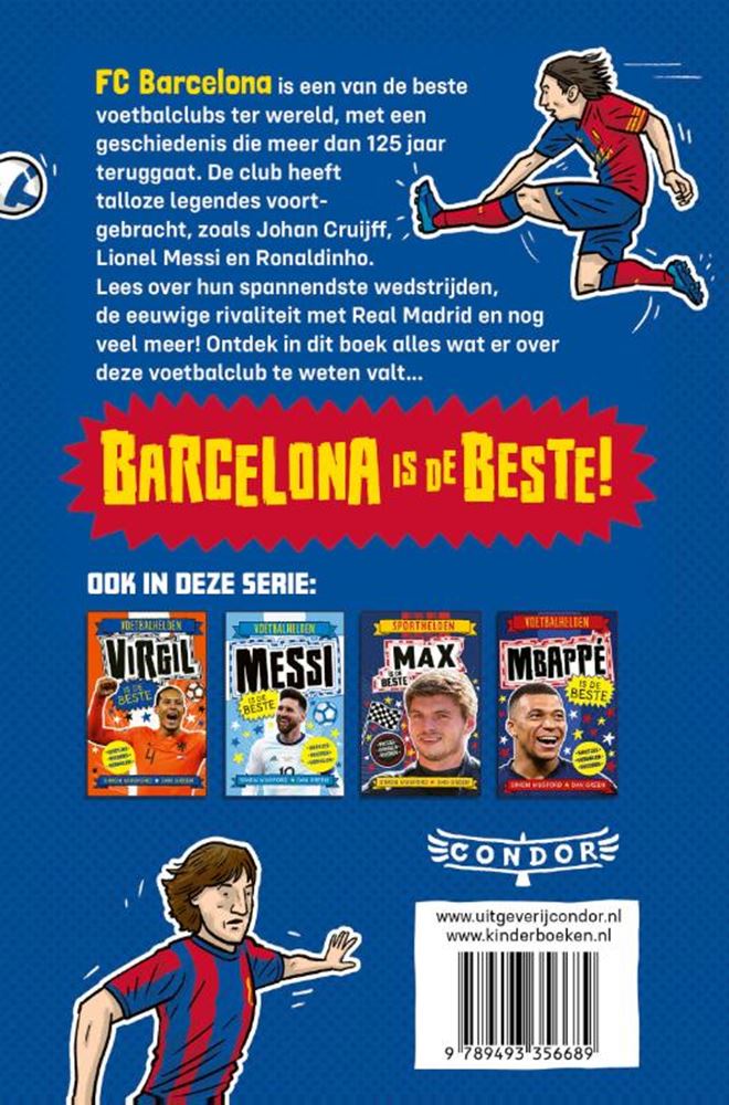 Livre d'histoires : Barcelone est la meilleure 8+