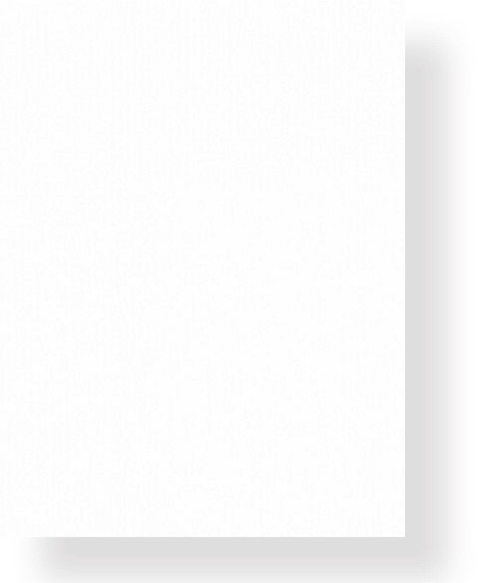 Papier cartonné créatif Florence vaessen a4 - blanc - 100 feuilles - lisse - 200g