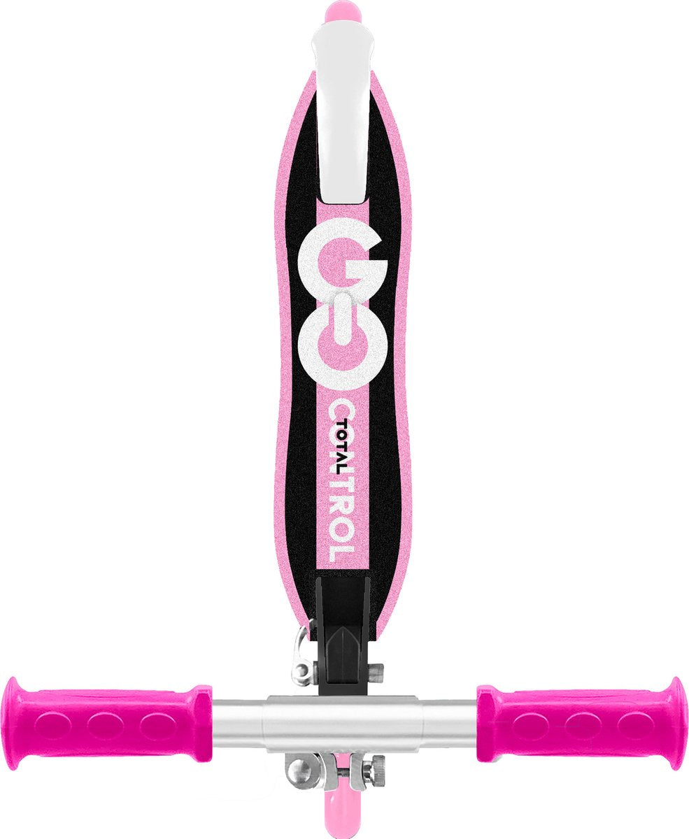 Trottinette pliable Stamp - - contrôle des patins - plateforme ergonomique - rose