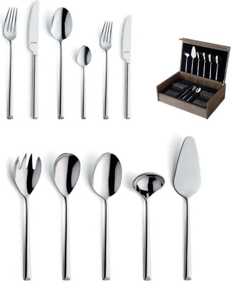 Ménagère Amefa ventura 78 pièces pour 12 personnes - argent