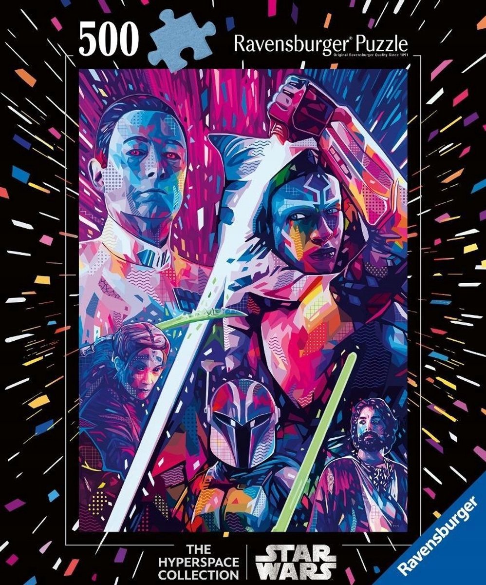 Ravensburger Puzzle 2D Star Wars Ahsoka - 500 pièces