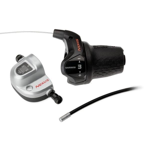 Shimano Turner 3 Speed Nexus SL-3S42E avec câbles et Clickbox Black (emballage d'atelier)