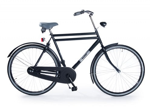 Aldo 28 pouces opa vélo nu à double tube 57 cm Matt noir