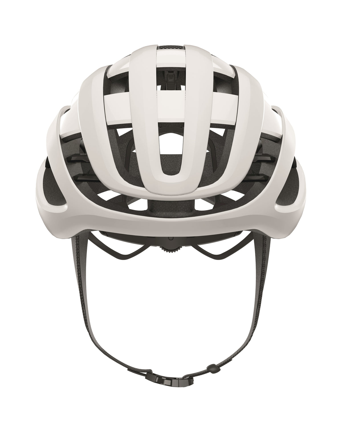 ABUS CASHET Airbreaker Polar Wit Matt L 59-61cm